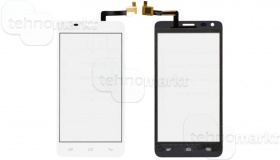 Тачскрин для Fly IQ456 Era Life 2 белый